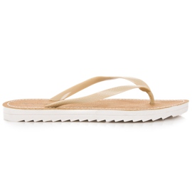 Vinceza Chanclas beige 2