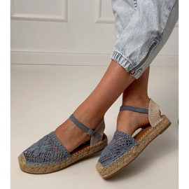Sandalias de aluminosas azules 2