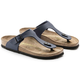 Birkenstock gizeh japoneses 143621 azul 8