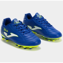 Joma Toledo 2504 FG TOJW2504FG Zapatos de fútbol azul 1