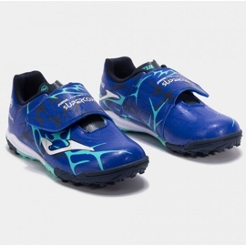 Joma Super Copa 2504 TF SCJW2504TFV Zapatos de fútbol azul 1