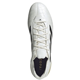 Adidas Copa Pure III Elite SG JQ1777 Zapatos de fútbol blanco 3