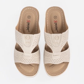 Seastar Light -Beige cómodo Corte -Flip Flip Flip 4