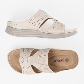 Seastar Light -Beige cómodo Corte -Flip Flip Flip 2
