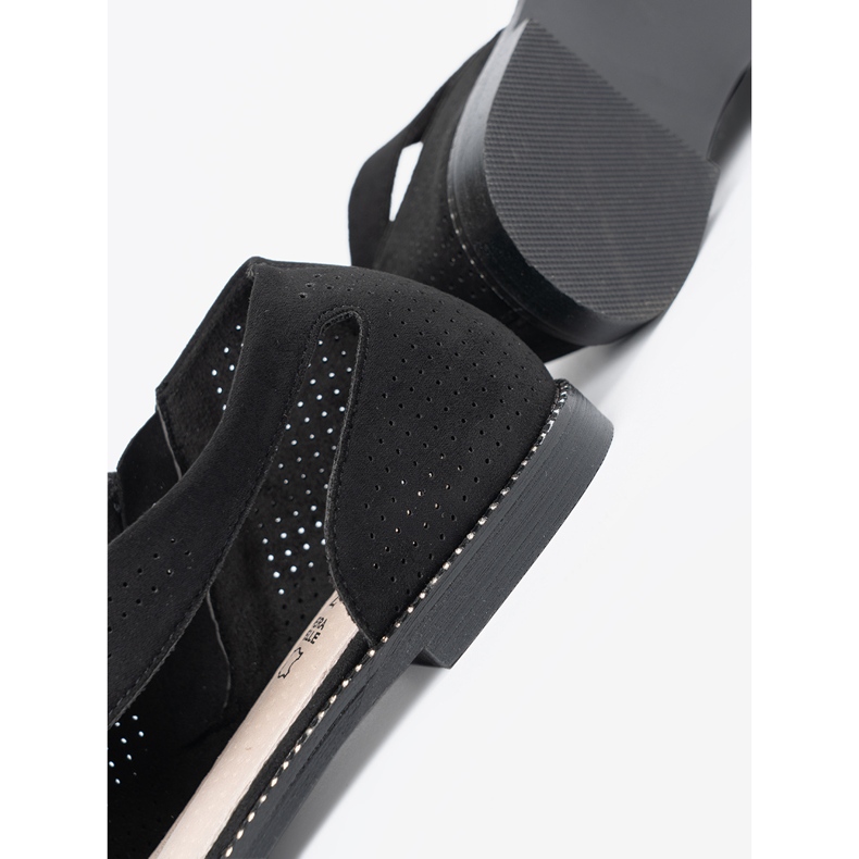 Goodin Sandalias planas negras negro 1 Goodin Sandalias planas negras negro 1