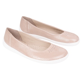 Olivier Slip de bombas minimalistas para mujeres descalzos -in 1771pol mini satén rosa rosado 2