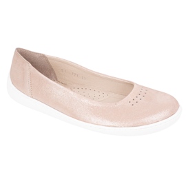 Olivier Slip de bombas minimalistas para mujeres descalzos -in 1771pol mini satén rosa rosado 3