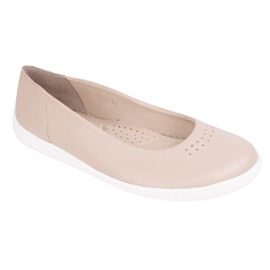 Olivier Las bombas minimalistas de mujeres descalzos resbalaron 1771pol Mini beige 3