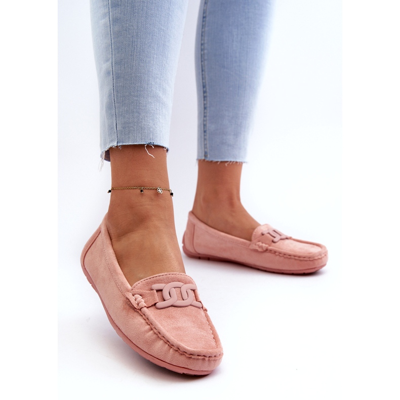 Mujeres de color rosa claro de las mujeres ecológicas con un adorno rosado 4 Mujeres de color rosa claro de las mujeres ecológicas con un adorno rosado 4