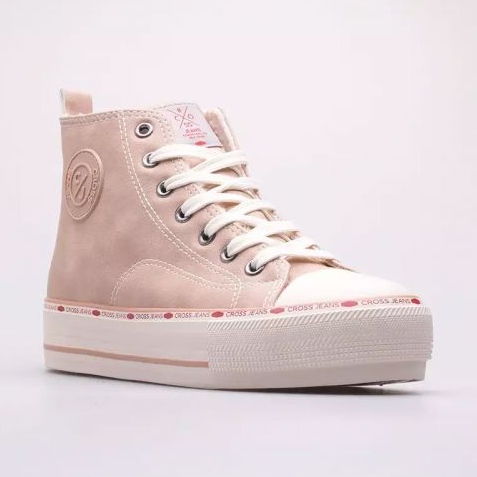 Zapatillas de deporte femeninas Cross Jeans KK2R4045C Pink rosado 1 Zapatillas de deporte femeninas Cross Jeans KK2R4045C Pink rosado 1