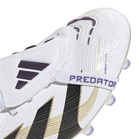 ADIDAS Predator Elite AG JR4771 Zapatos de fútbol blanco 4