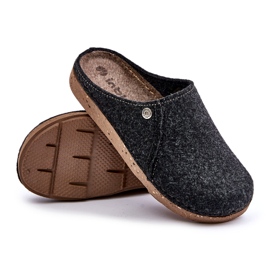 Zapatillas caseras para hombres inblu mt000011 grafito negro 2 Zapatillas caseras para hombres inblu mt000011 grafito negro 2