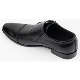 Olivier Zapatos formales de piel Monki 306LU negro 4