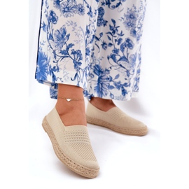 Apartrilles de mujeres con Vinceza 13624 Beige Braid 2