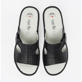 J. Star Godas negras con recortes negro 3
