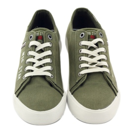 Zapatillas deportivas Big star 174315 jeans caqui verde 4