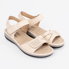 Seastar Ligera -Beige Sandalias de mujer livianas negro 2