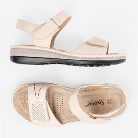 Seastar Ligera -Beige Sandalias de mujer livianas negro 4