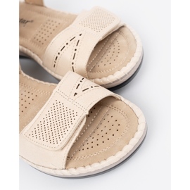 Seastar Ligera -Beige Sandalias de mujer livianas negro 5