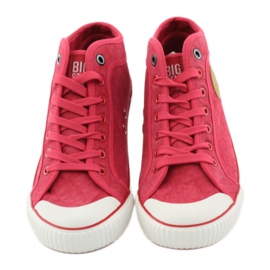 Zapatillas de hombre rojas Big Star 174017 rojo 4