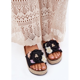 Flip Flip Flip Flip Platform con trenza negra con trenza negra negro 5