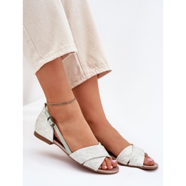 Sandalias planas de Maciejka 04614-46 Menta verde 7