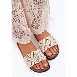 Flip Flip Flip Flip en la plataforma de corcho beige 5