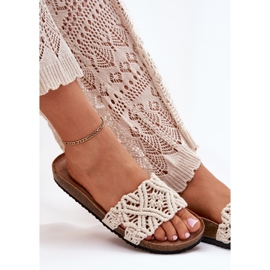Flip Flip Flip Flip en la plataforma de corcho beige 6