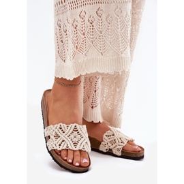 Flip Flip Flip Flip en la plataforma de corcho beige 1