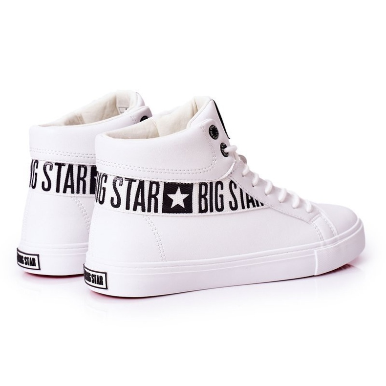 Zapatillas de Hombre Low Big Star High Blanco EE174340 4