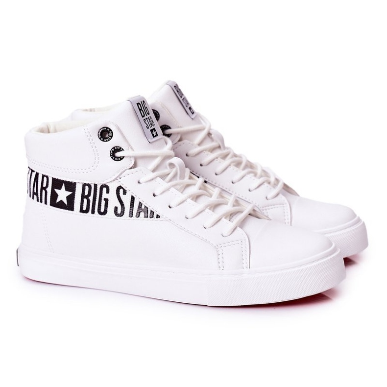 Zapatillas de Hombre Low Big Star High Blanco EE174340 3
