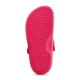 Crocs Classic 10001-6ZQ Flip Flip Flip rosado 4