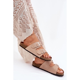 Flip Flip Flip Flip en la plataforma de corcho Beige Buckles 6