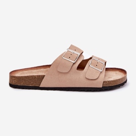 Flip Flip Flip Flip en la plataforma de corcho Beige Buckles 8