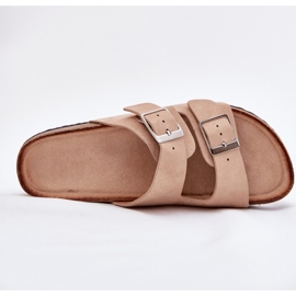 Flip Flip Flip Flip en la plataforma de corcho Beige Buckles 9