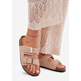 Flip Flip Flip Flip en la plataforma de corcho Beige Buckles 1