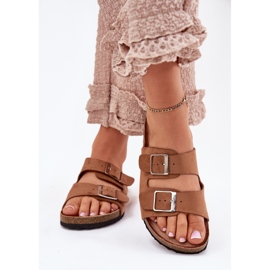 Flip Flip Flip Flip en la plataforma Camel Camel Cork marrón 3