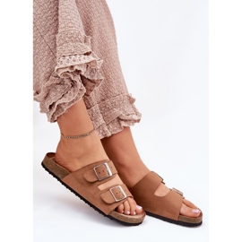Flip Flip Flip Flip en la plataforma Camel Camel Cork marrón 7