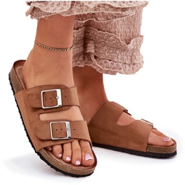 Flip Flip Flip Flip en la plataforma Camel Camel Cork marrón 11
