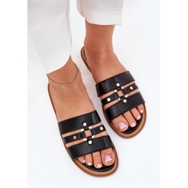 Flip Flip Flip Flip con detalles dorados negros 5