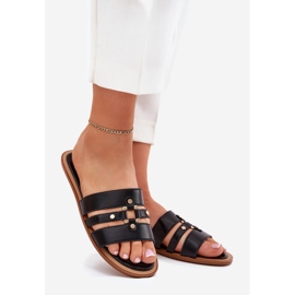 Flip Flip Flip Flip con detalles dorados negros 1