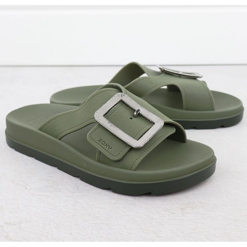 Zaxy rr285075 chanclas verde 1