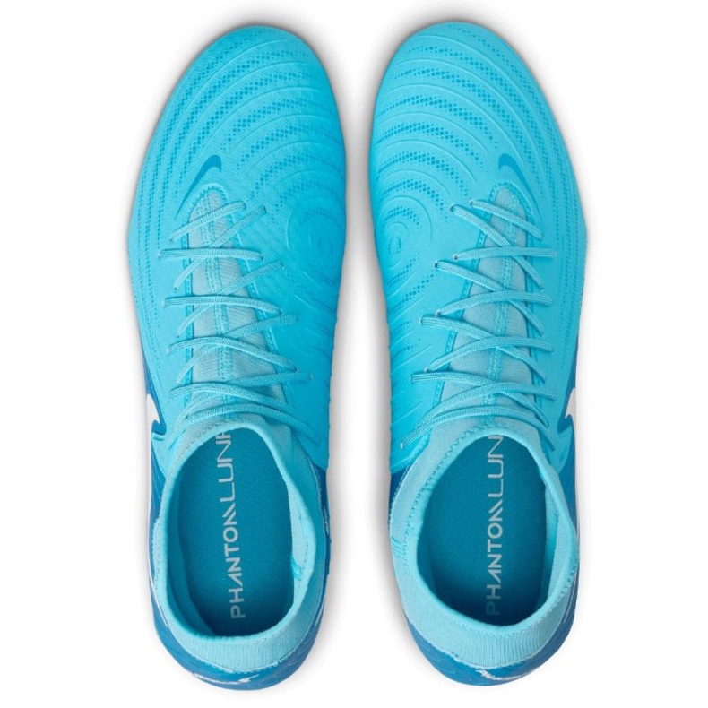 Nike Phantom Luna II Academy FG/MG FD6725-400 Zapatos de fútbol azul 1