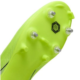 Nike Mercurial Vapor 16 Academy SG-Pro AC FQ8425-700 Zapatos de fútbol amarillo 4