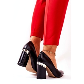 Lewski Shoes Zapatos De Salón De Piel Lewski 3117 Negro 4