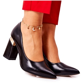 Lewski Shoes Zapatos De Salón De Piel Lewski 3117 Negro 5