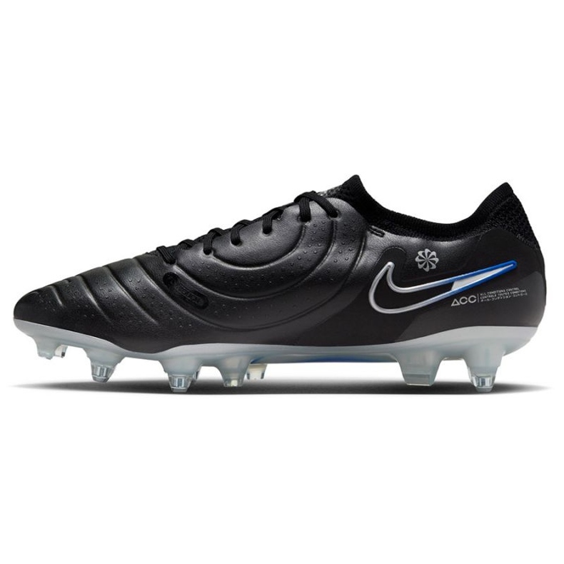 Nike TIempo Legend 10 Elite SG-Pro AC DV4329-040 Zapatos de fútbol negro 1