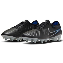 Nike TIempo Legend 10 Elite SG-Pro AC DV4329-040 Zapatos de fútbol negro 6