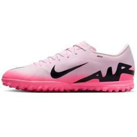 Nike Zoom Mercurial Vapor 15 Academy TF DJ5635-601 Zapatos de fútbol rosado 1
