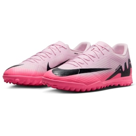 Nike Zoom Mercurial Vapor 15 Academy TF DJ5635-601 Zapatos de fútbol rosado 4